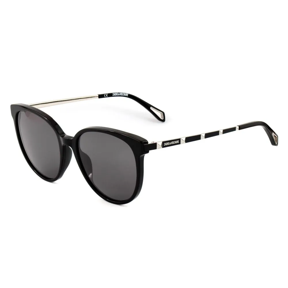 Zadig & Voltaire Women's Black Acetate Sunglasses