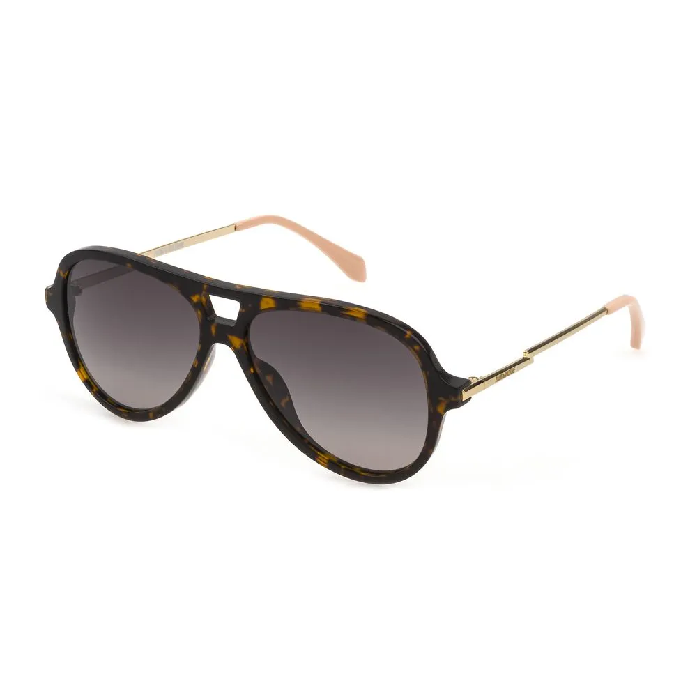 Zadig & Voltaire Women's Brown Acetate Sunglasses