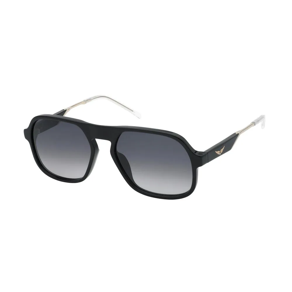 Zadig & Voltaire Women's Black Acetate Sunglasses
