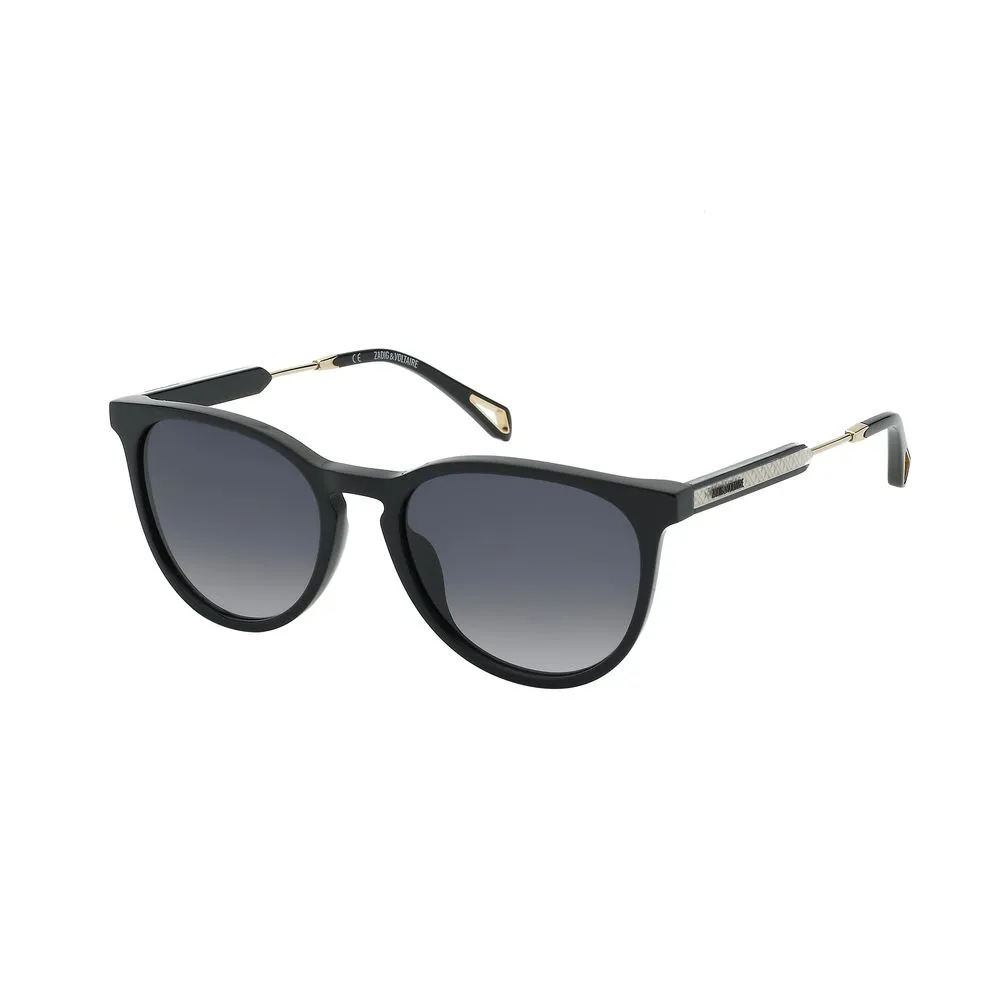 Zadig & Voltaire Women's Black Acetate Sunglasses