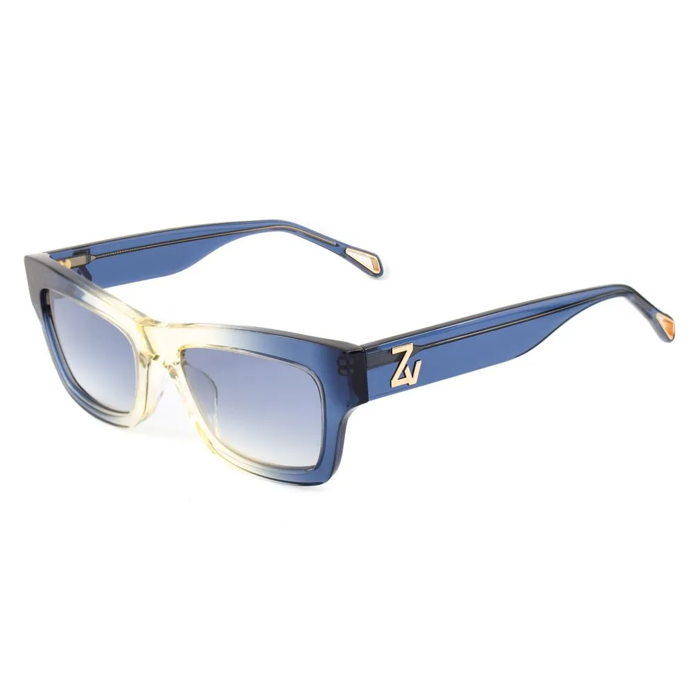 Zadig & Voltaire Women's Blue Acetate Sunglasses