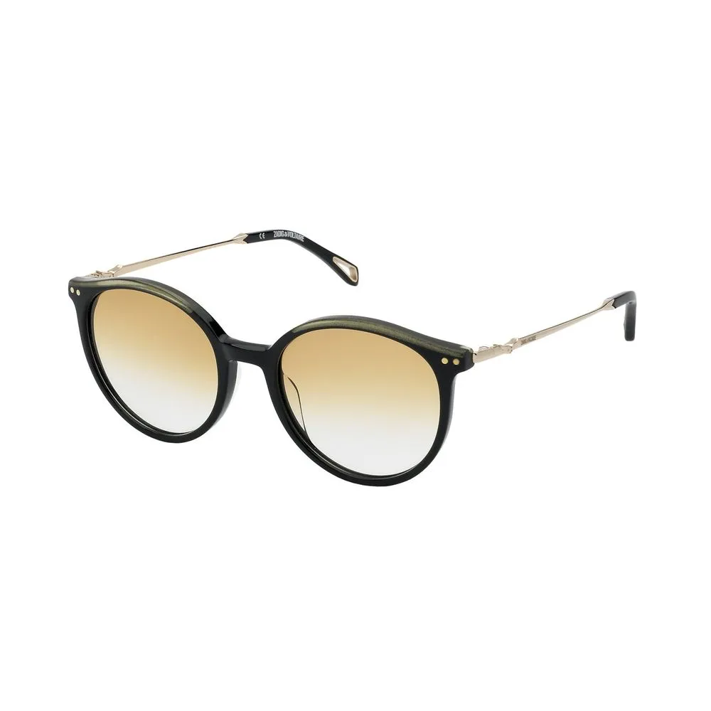 Zadig & Voltaire Women's Black Metal Sunglasses