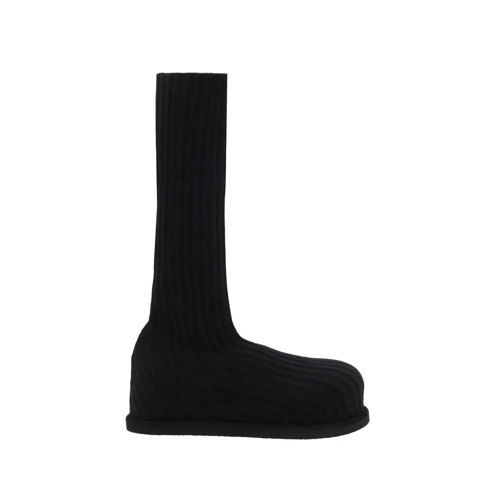 Amina Muaddi Women's Veneda Stretch Boots