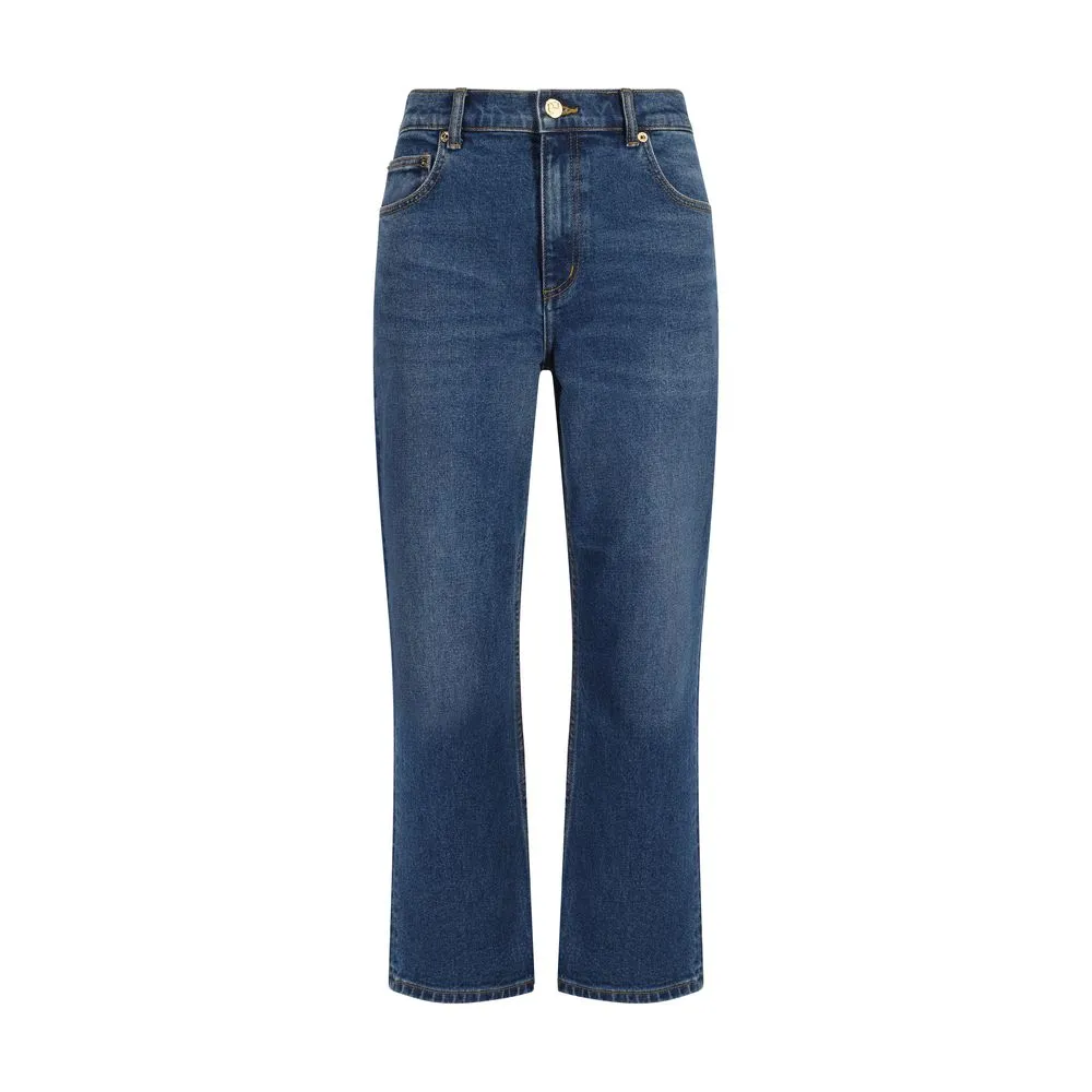 Tory Burch Women's Cropped Flared Jeans