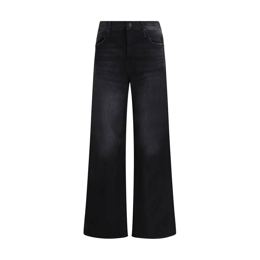 Mother Denim Women's The Spinner Zip Sneak Jeans