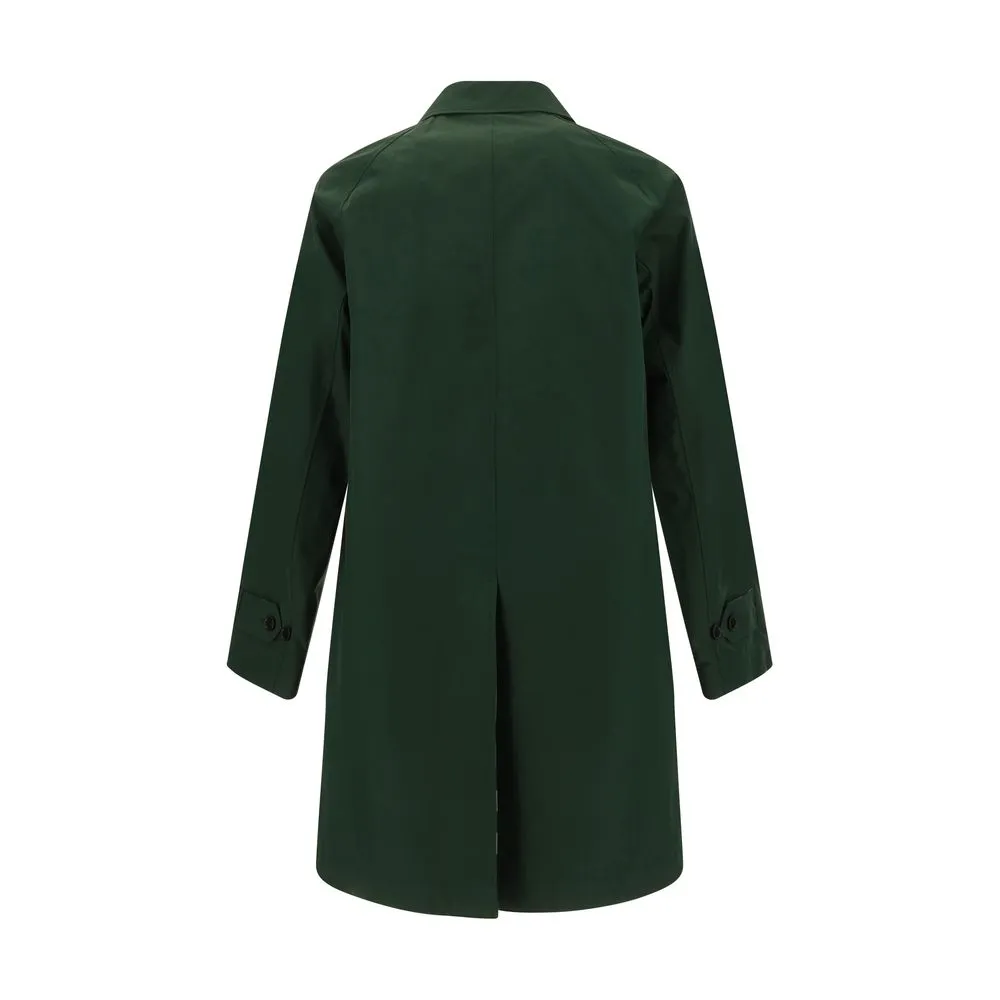 Burberry Men's RW Breasted Midi Coat