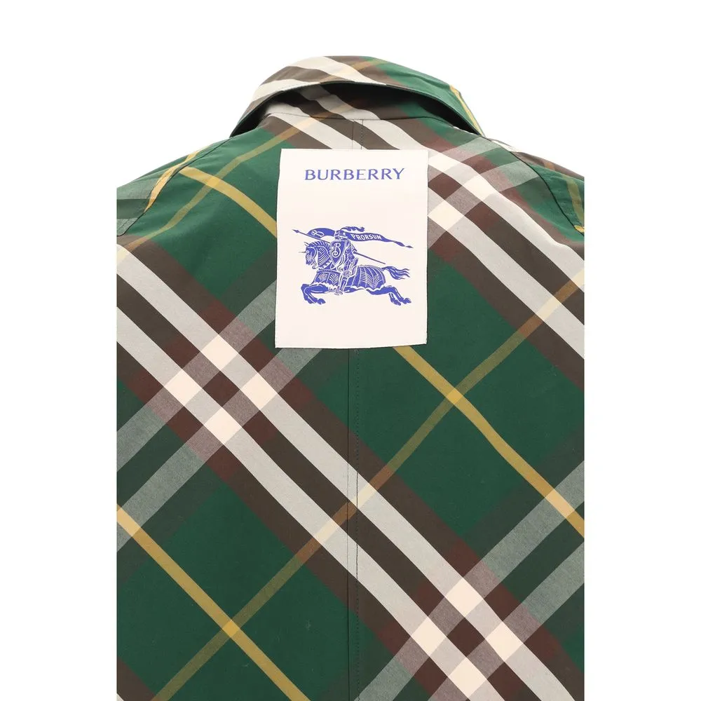 Burberry Men's RW Breasted Midi Coat