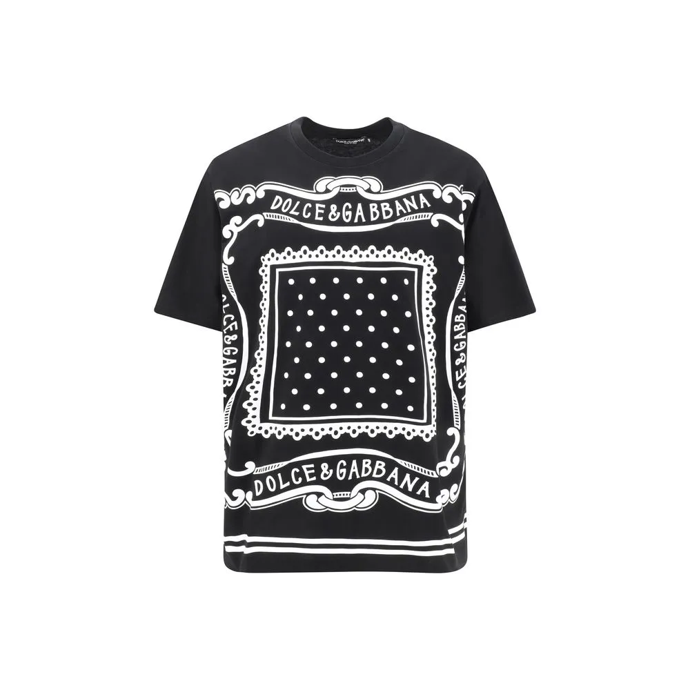 Dolce & Gabbana Men's Maxi print T-Shirt