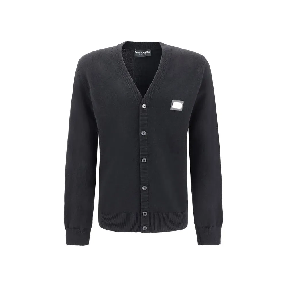 Dolce & Gabbana Men's Logoed Cardigan