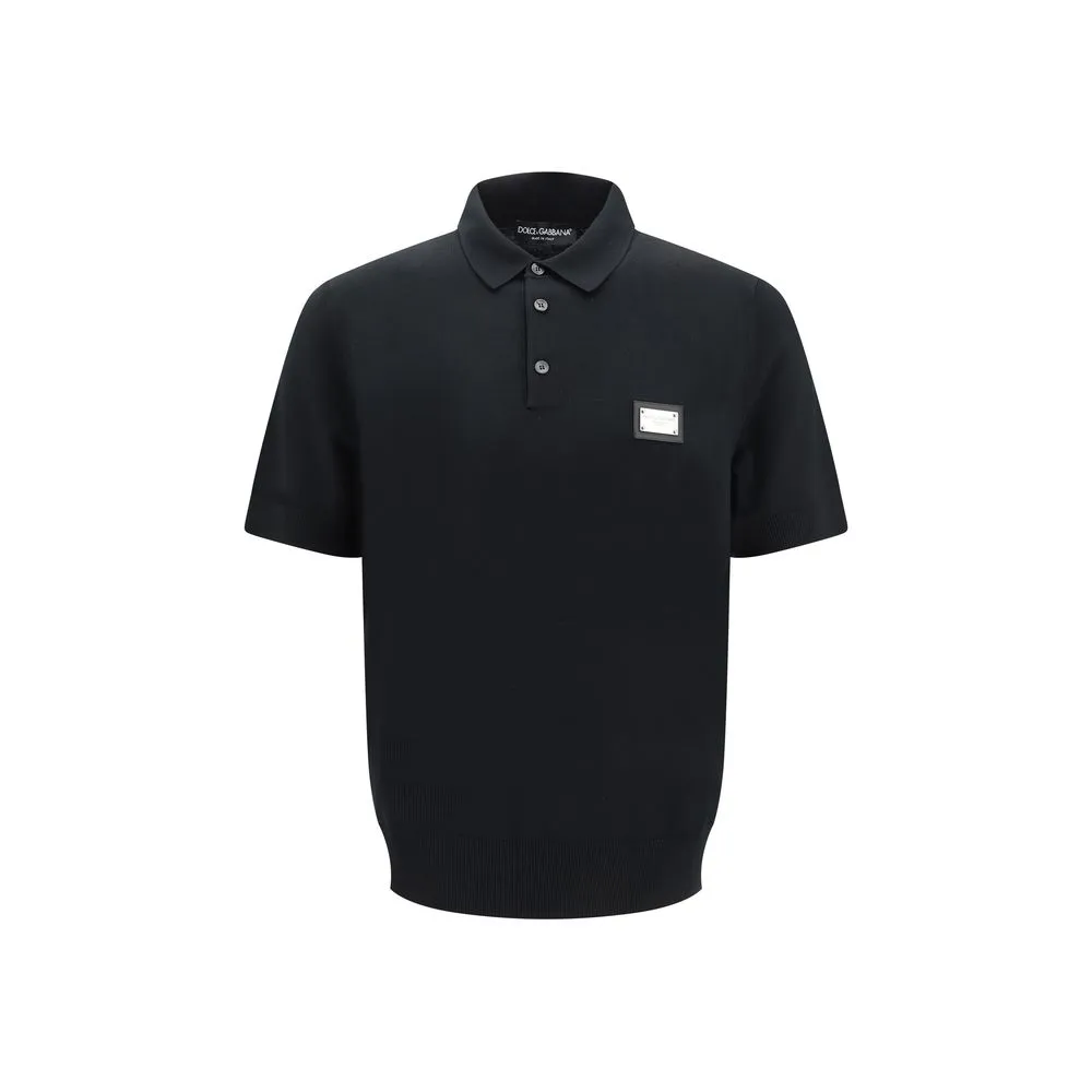 Dolce & Gabbana Men's Logoed Polo Shirt