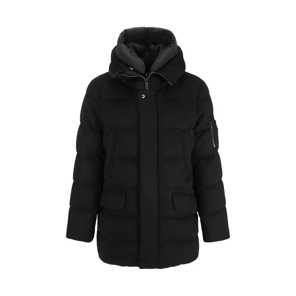 MooRER Men's Davide-LSL Parka Jacket