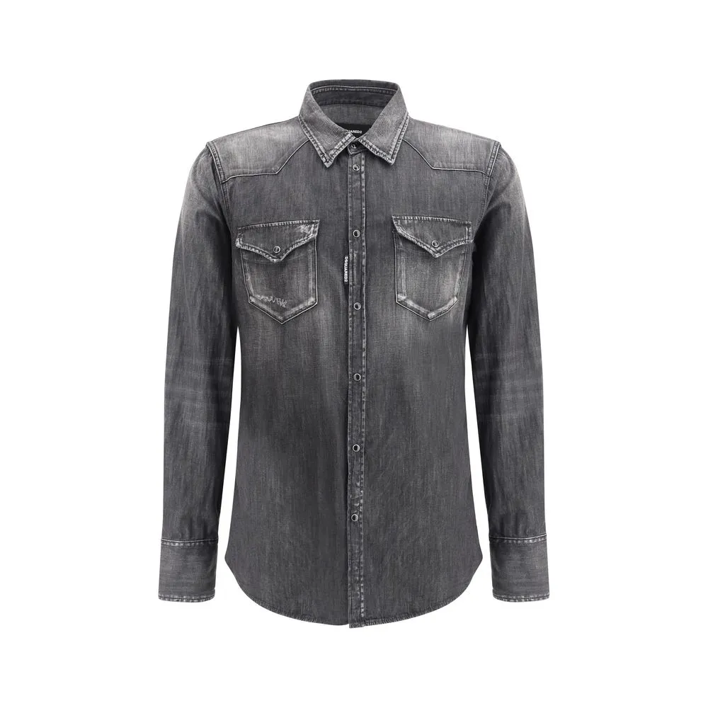 Dsquared² Men's Classic Western Shirt