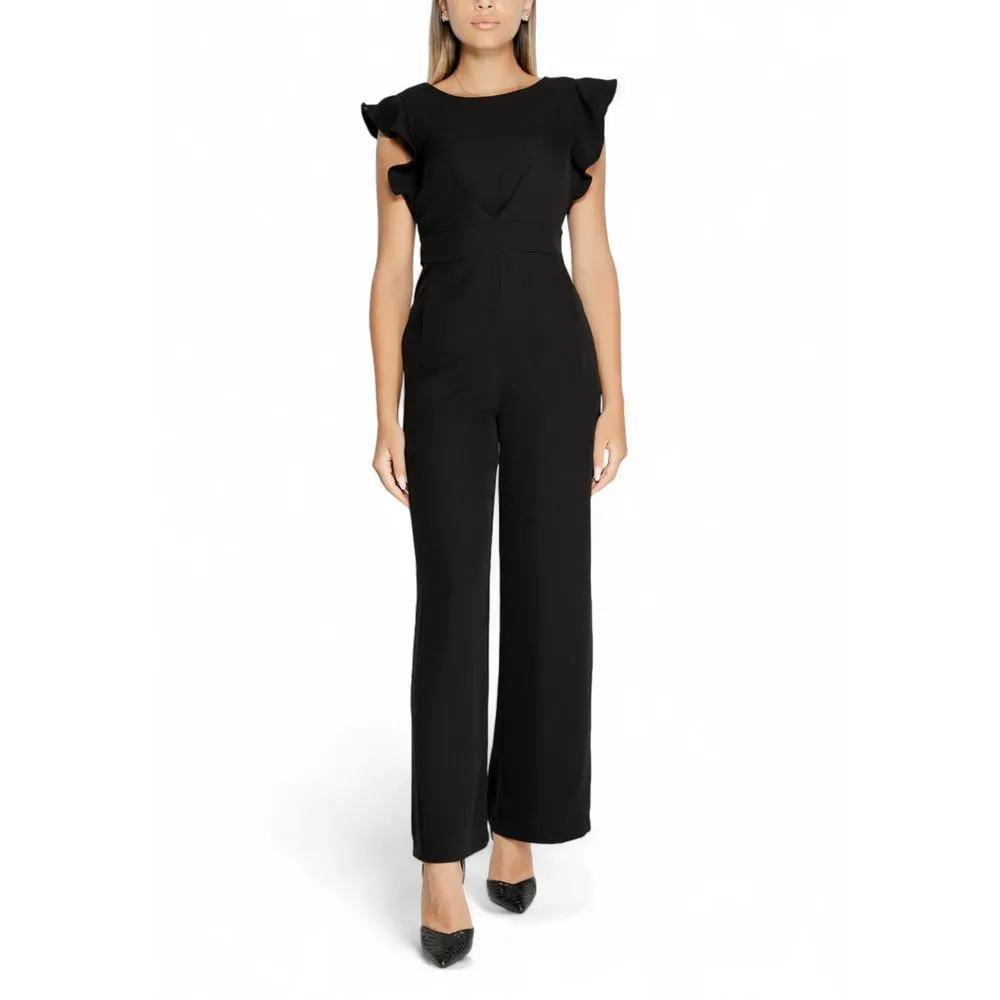Rinascimento Women's Black Polyester Suits & Blazer