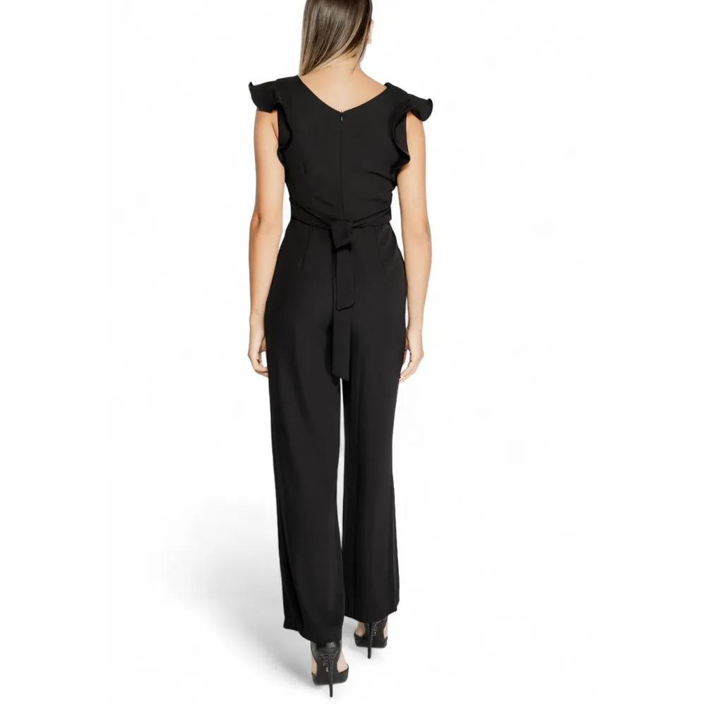 Rinascimento Women's Black Polyester Suits & Blazer
