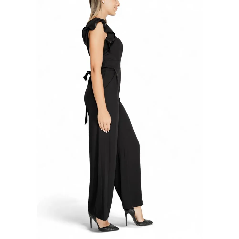 Rinascimento Women's Black Polyester Suits & Blazer