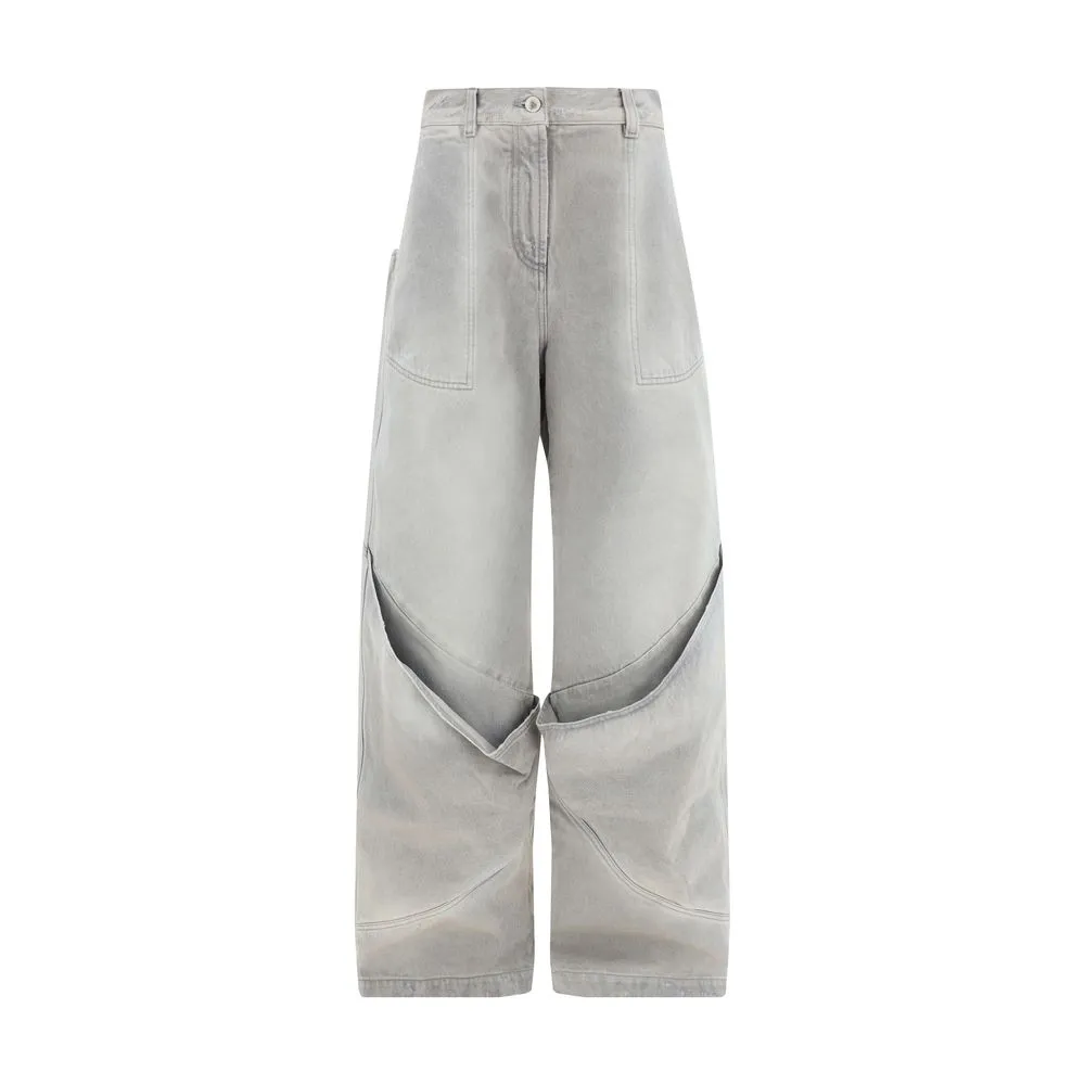 The Attico Women's Oversize Jeans