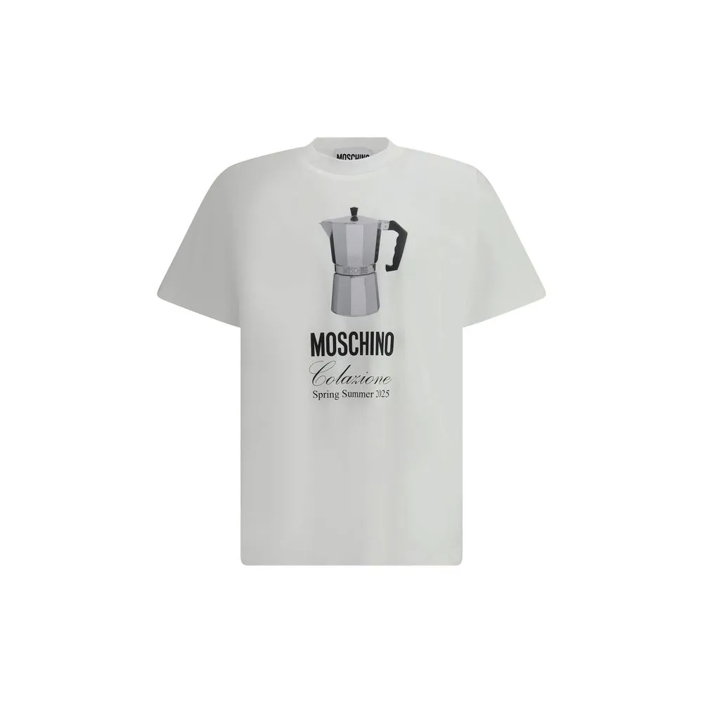 Moschino Men's T-Shirt with coffee maker