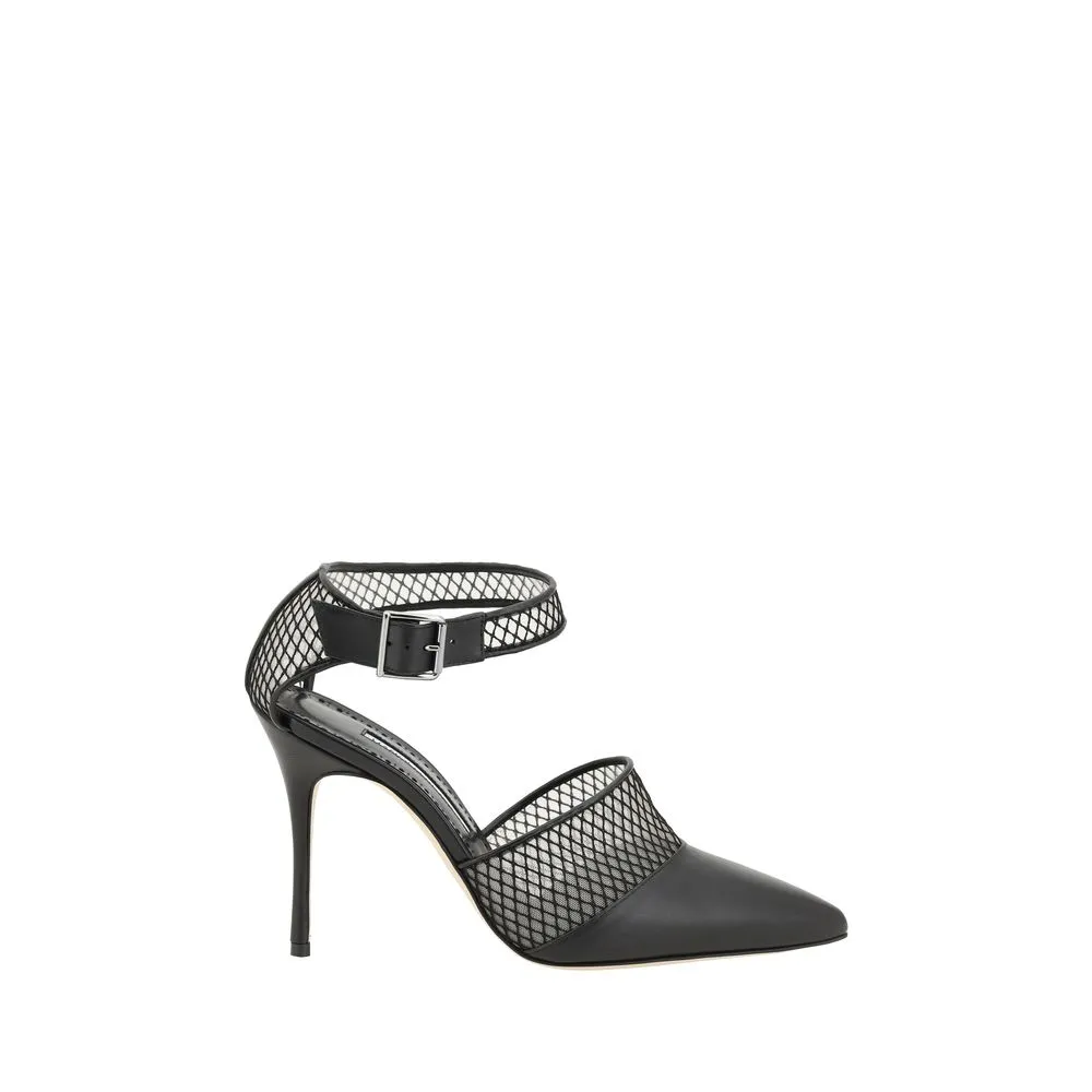 Manolo Blahnik Women's Jatelah Nappa Pumps