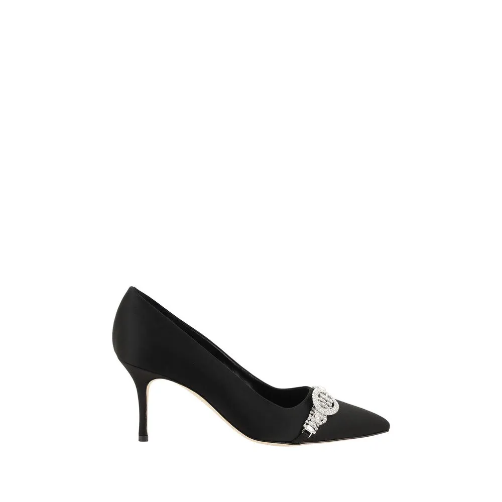Manolo Blahnik Women's Asapump Satin Pumps