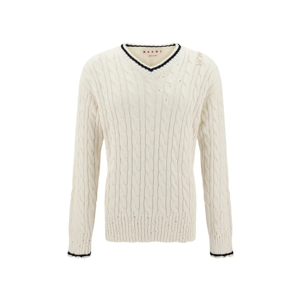 Marni Men's V Neck Sweater