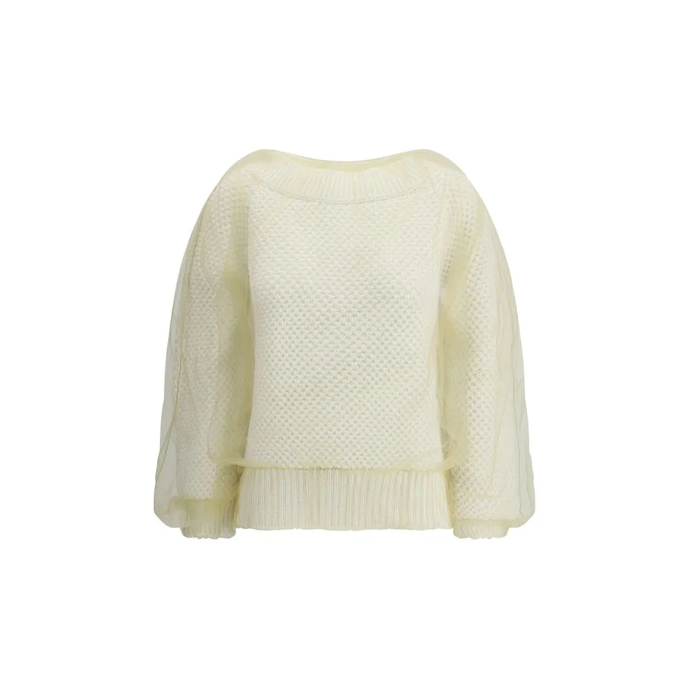 Fabiana Filippi Women's Sweater with tulle