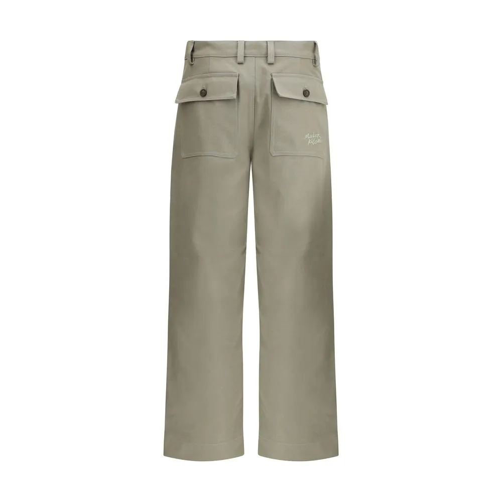 Maison Kitsuné Men's Workwear Pants