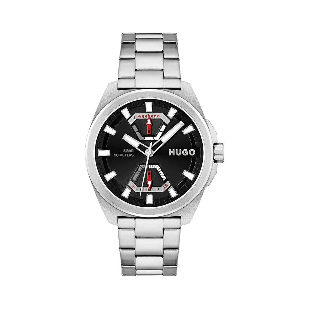 Hugo Boss Men's Gray Stainless Steel Watch