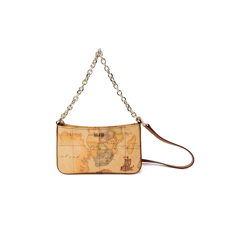 Alviero Martini Prima Classe Women's Beige Cotton Handbag