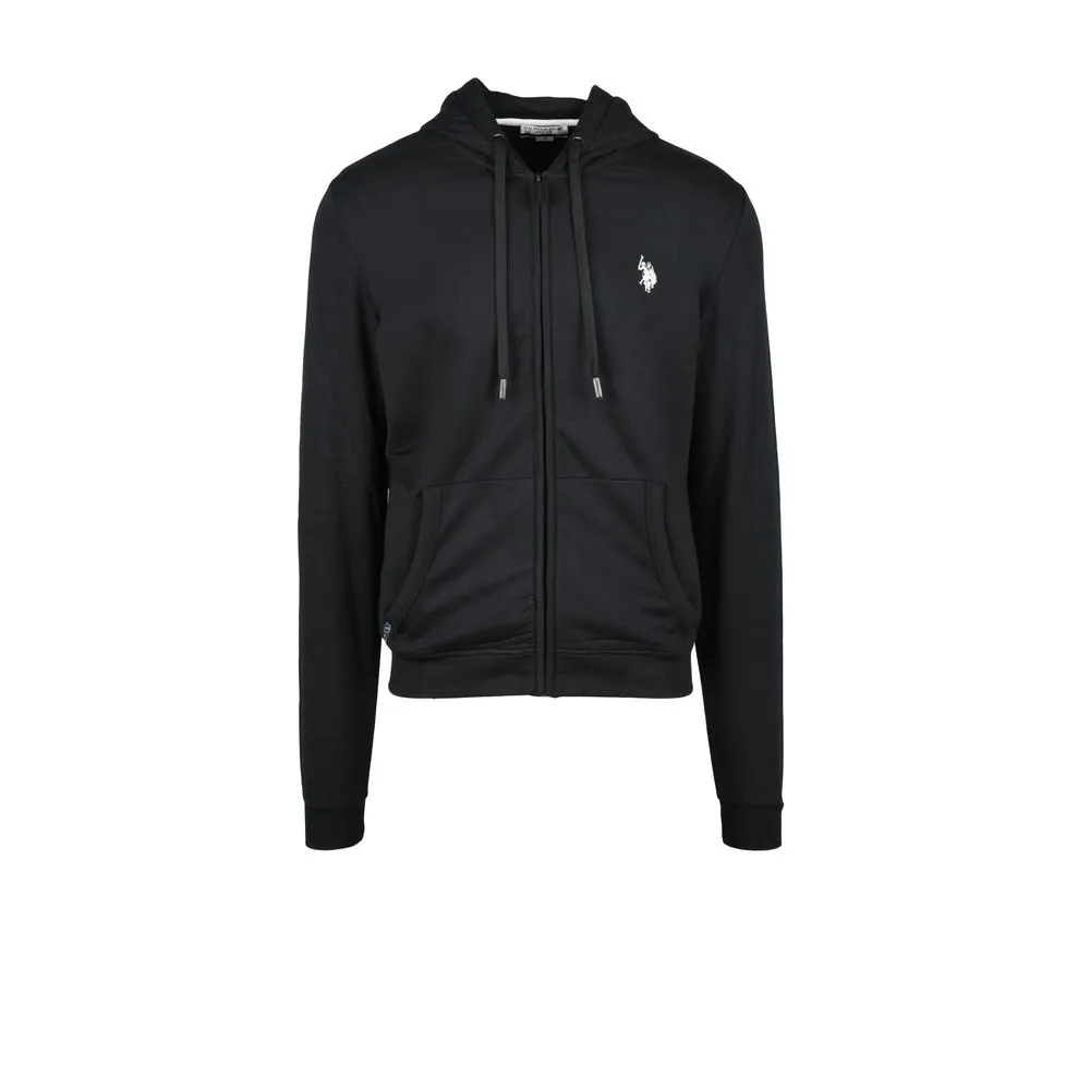 U.S. POLO ASSN. Men's Black Cotton Sweater