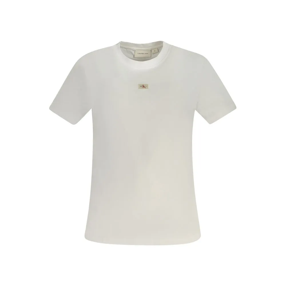 Calvin Klein White Cotton Women Top