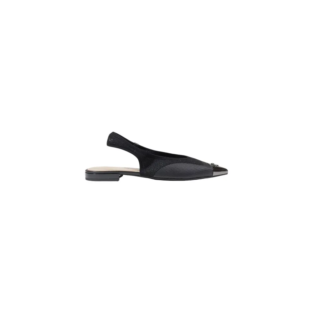 PINKO Women's Black Leather Sandal