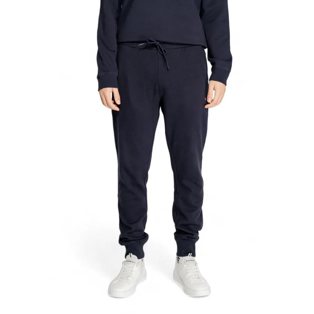 Napapijri Men's Blue Cotton Jeans & Pant