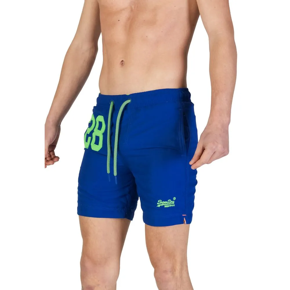 Superdry Men's Blue Polyester Swimwear