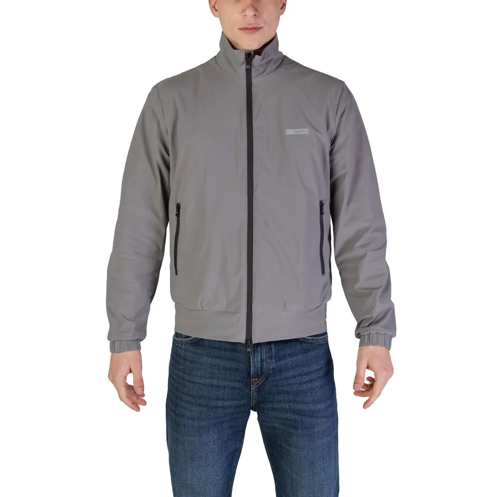 Refrigiwear Men's Gray Polyamide Jacket