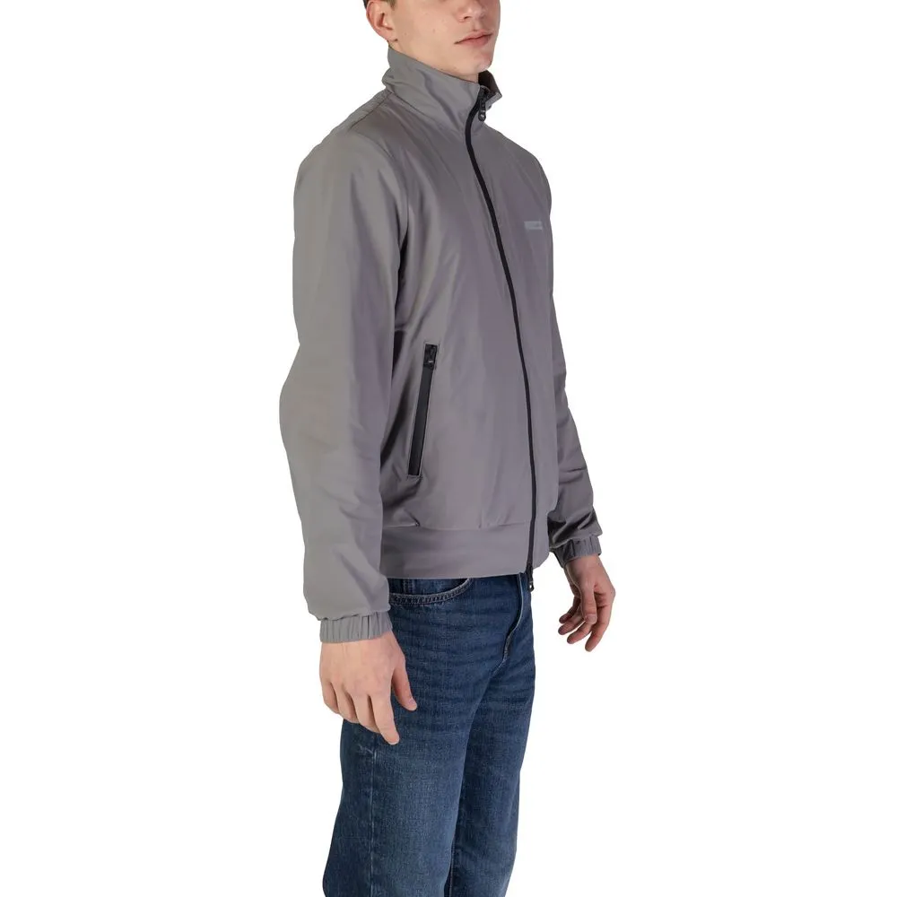 Refrigiwear Men's Gray Polyamide Jacket