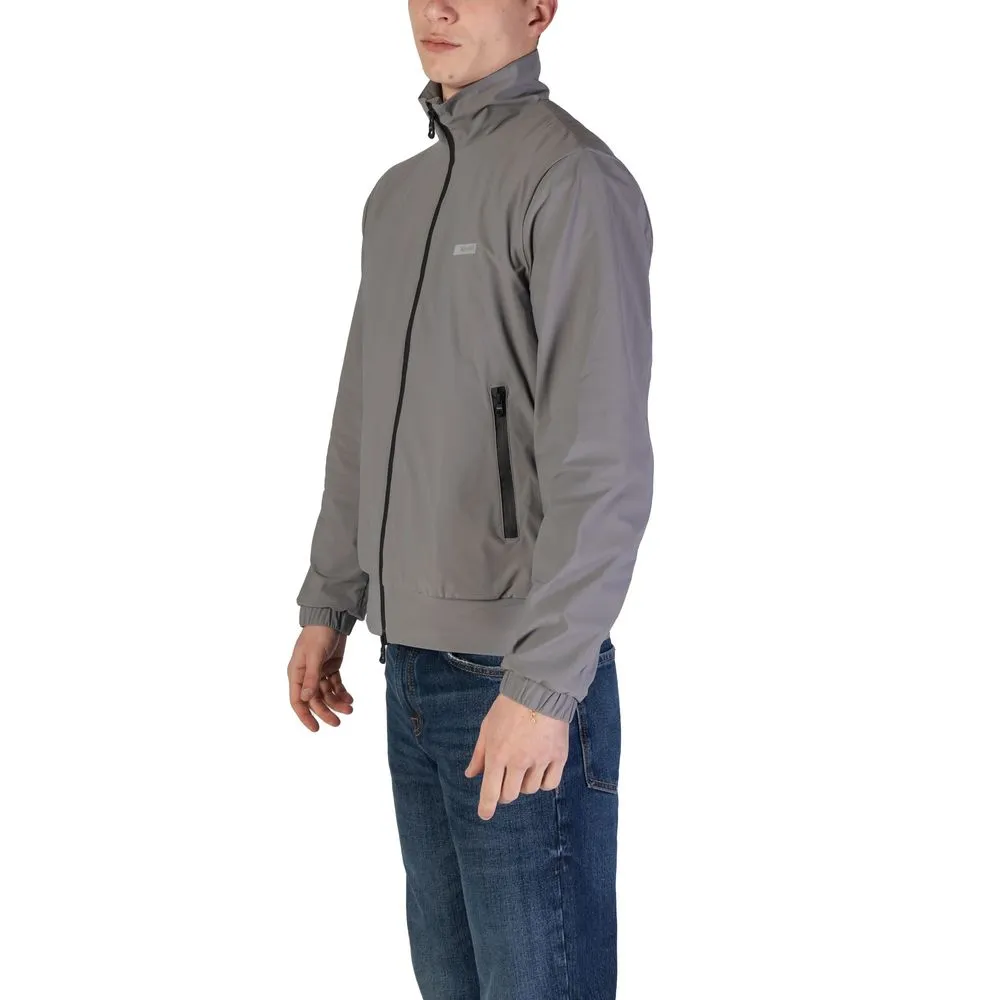 Refrigiwear Men's Gray Polyamide Jacket