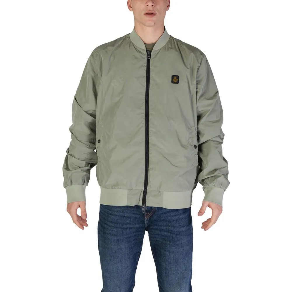 Refrigiwear Men's Green Polyamide Jacket