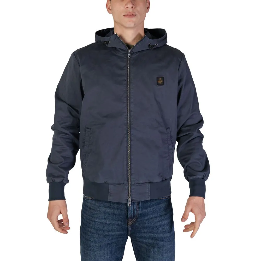 Refrigiwear Men's Blue Cotton Jacket