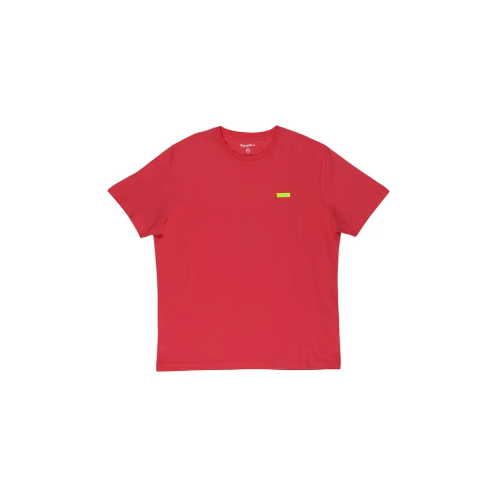 Refrigiwear Men's Orange Cotton T-Shirt