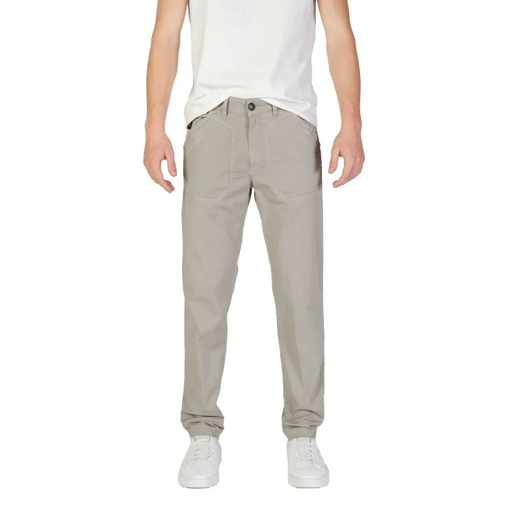 Refrigiwear Men's Gray Cotton Jeans & Pant