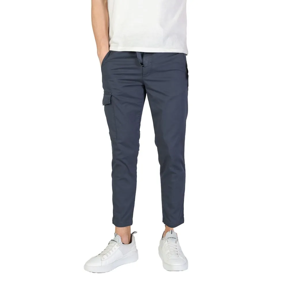 Refrigiwear Men's Blue Cotton Jeans & Pant