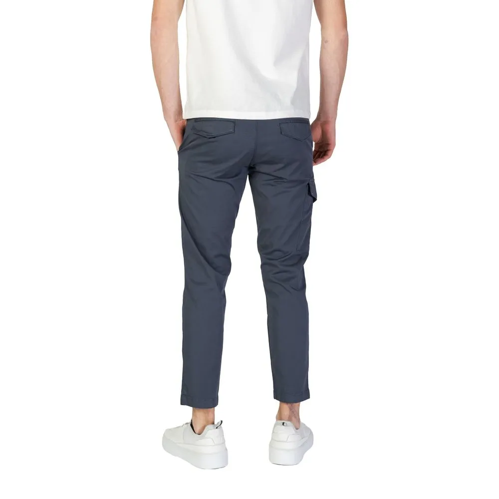Refrigiwear Men's Blue Cotton Jeans & Pant