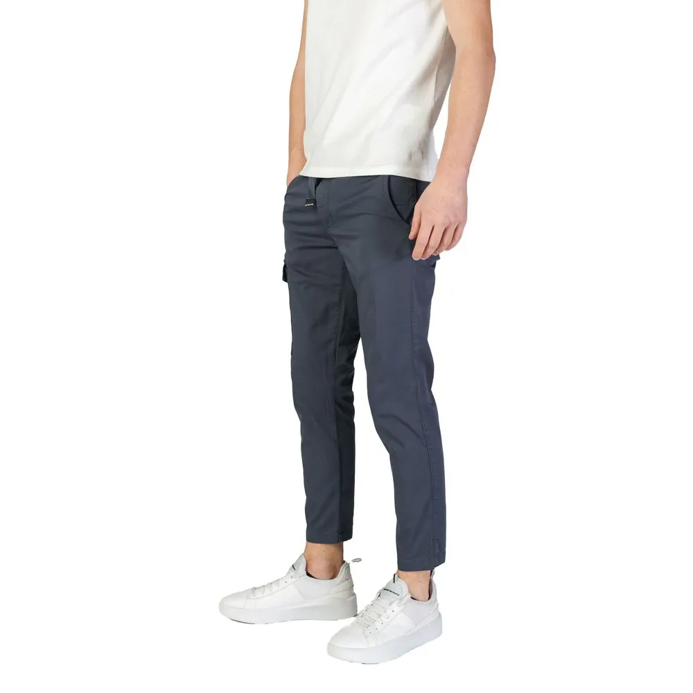 Refrigiwear Men's Blue Cotton Jeans & Pant