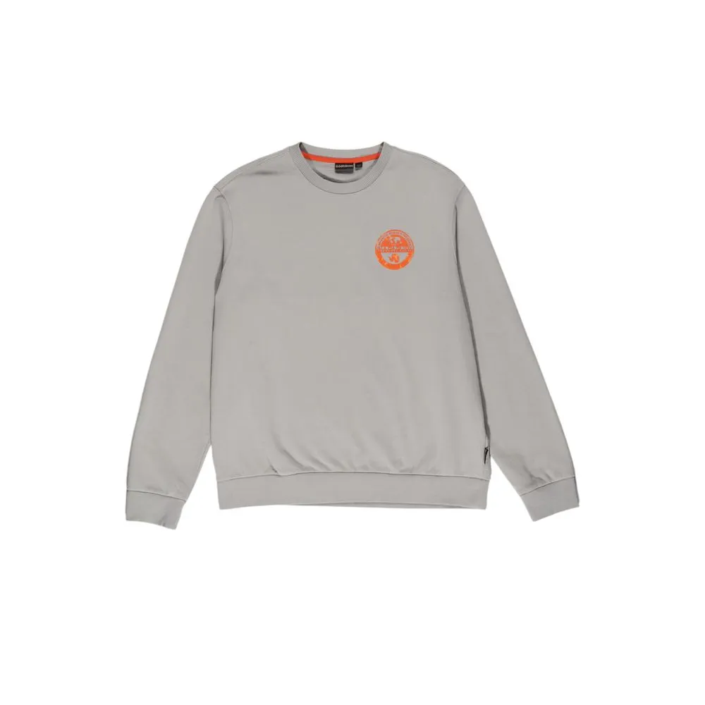 Napapijri Men's Gray Cotton Sweater