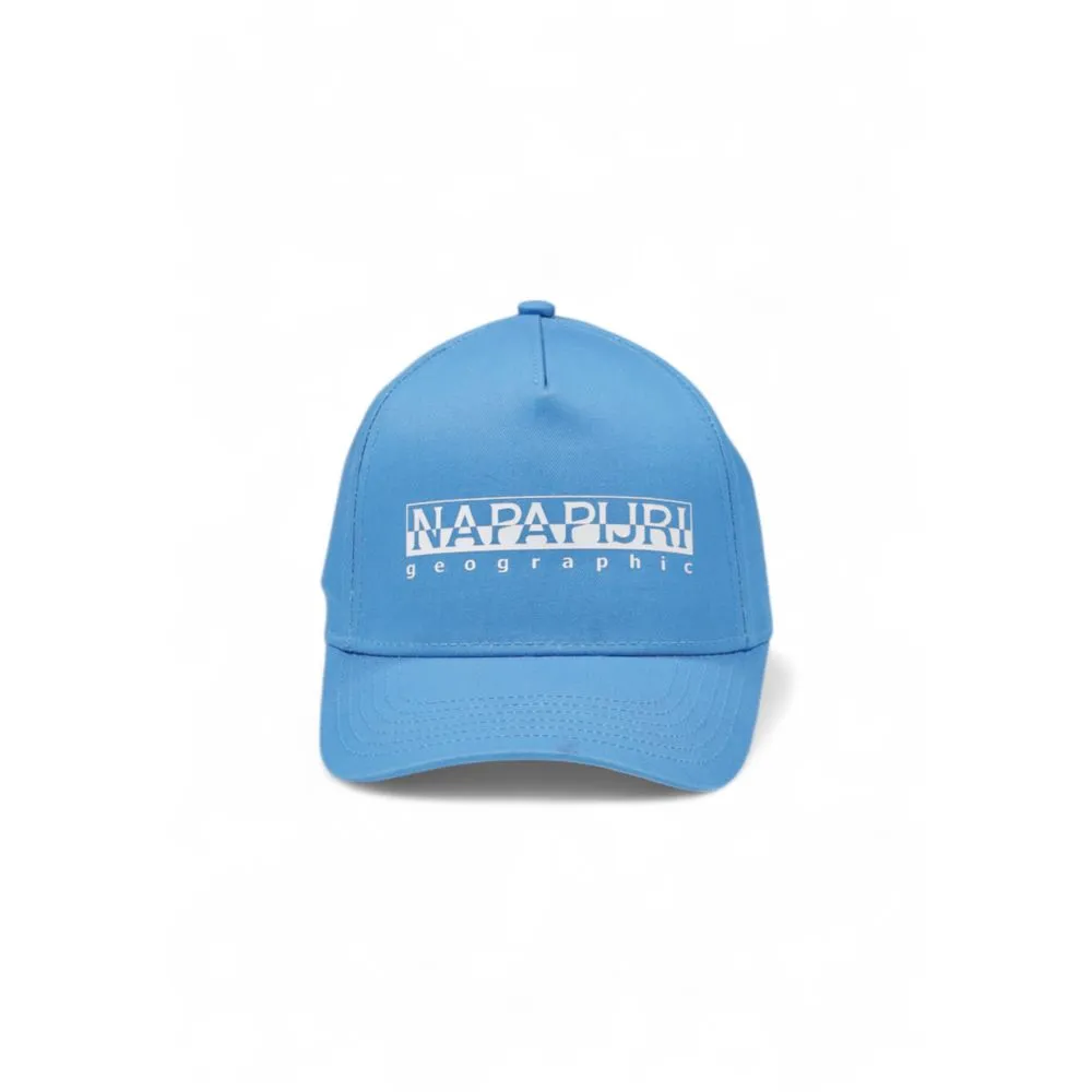 Napapijri Men's Blue Cotton Hats & Cap
