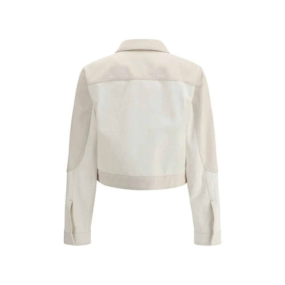 Fendi Women's FF print Denim Gacket