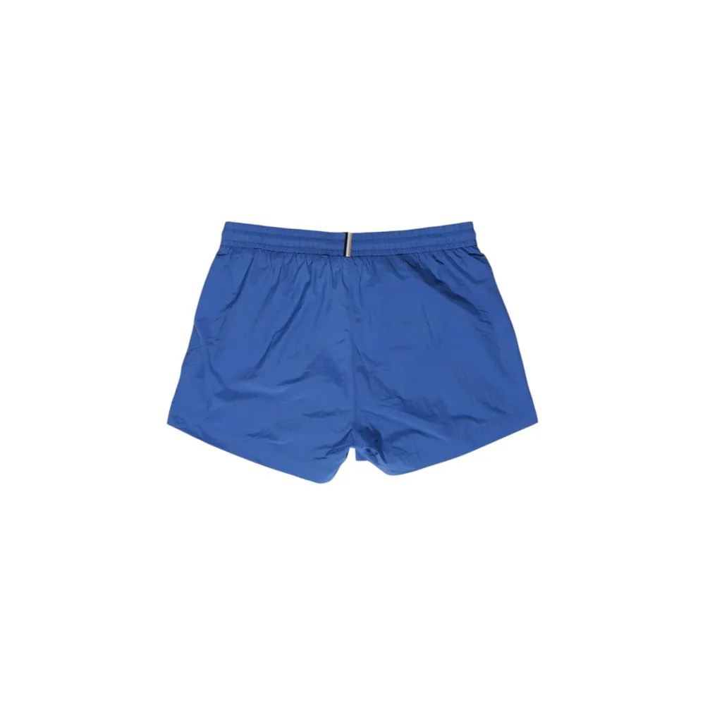 Hugo Boss Men's Blue Polyamide Swimwear