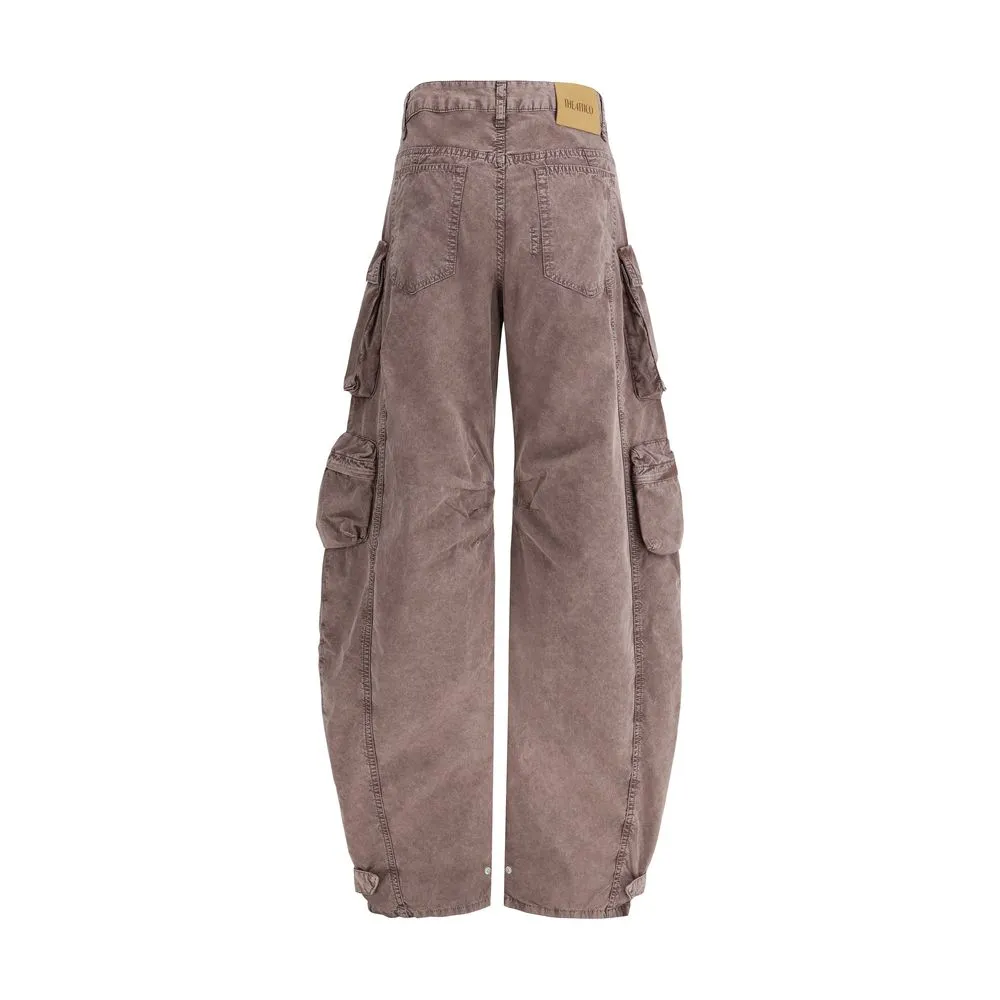 The Attico Women's Fern cargo Jeans