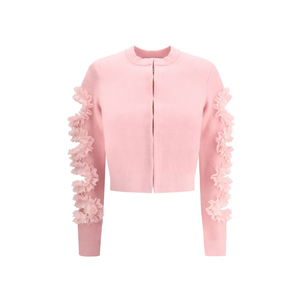 Self-Portrait Women's Lace cut-out detail Cardigan