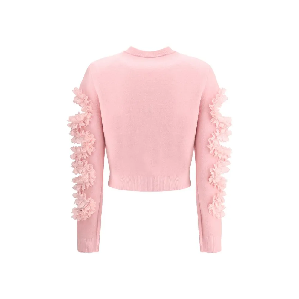 Self-Portrait Women's Lace cut-out detail Cardigan